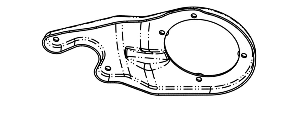 PLATE, MTG, CVT, CENTER