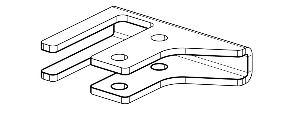 BRKT, STEERING STOP, DRV, LSV