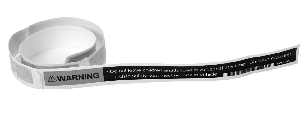 ASM, DECAL, WARN 800 850 PREC